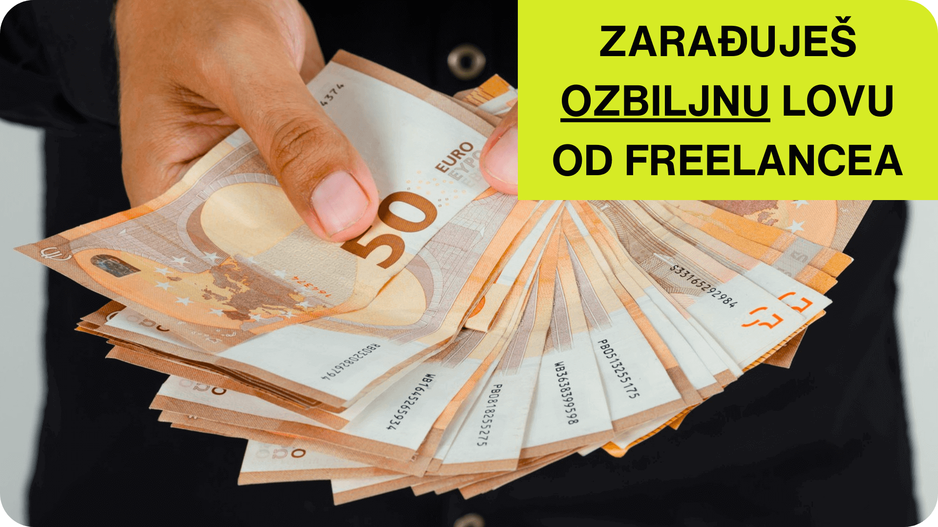 ZARADJUJES OZBILJNU LOVU ZARADJUJES OZBILJNU LOVU